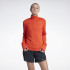 RUNNING 1/4 ZIP TOP - APPELSÍNUGULUR